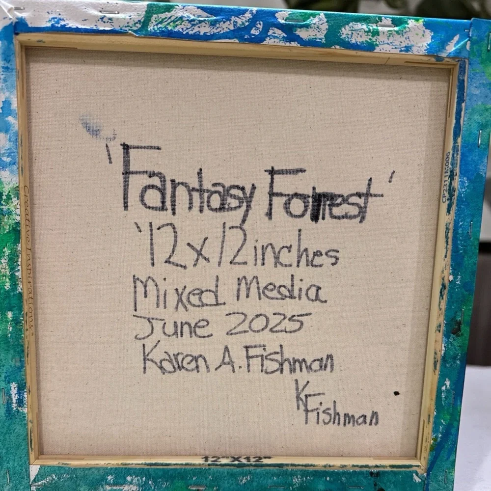 NEW ORIGINAL ART BY ME ‘FANTASY FOREST’
